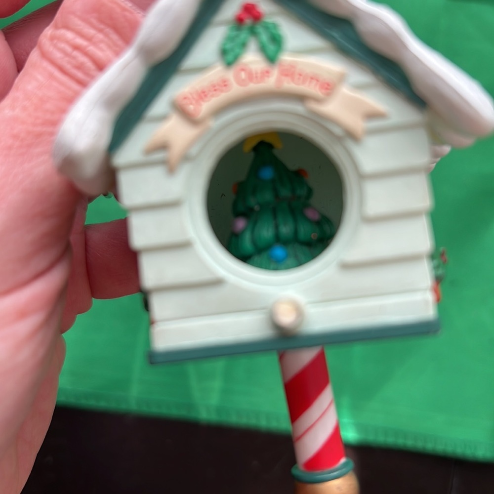 Vintage bless our home Christmas ornament 🎄🎄 - Picture 3 of 5